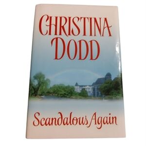 EUC Scandalous Again by Christina Dodd Hardcover Large Print
